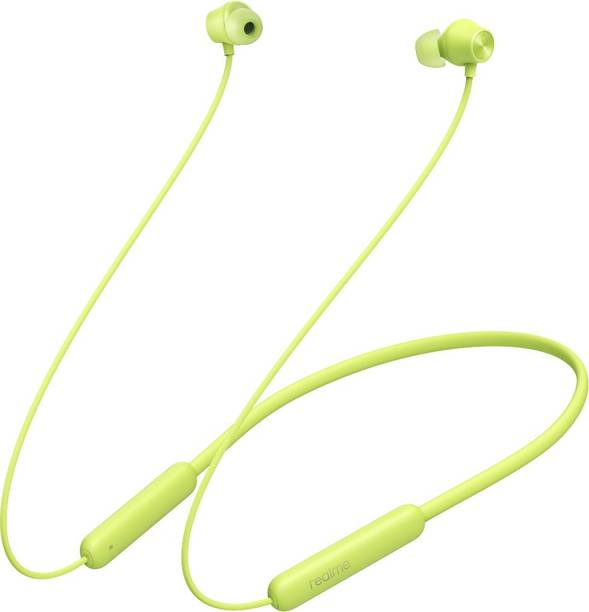 Top Headset Earbuds cheap price 5stars Flipkart in India 32 realme Buds Wireless 2 Neo with Type-C Fast Charge & Bass Boost+ Bluetooth Headset