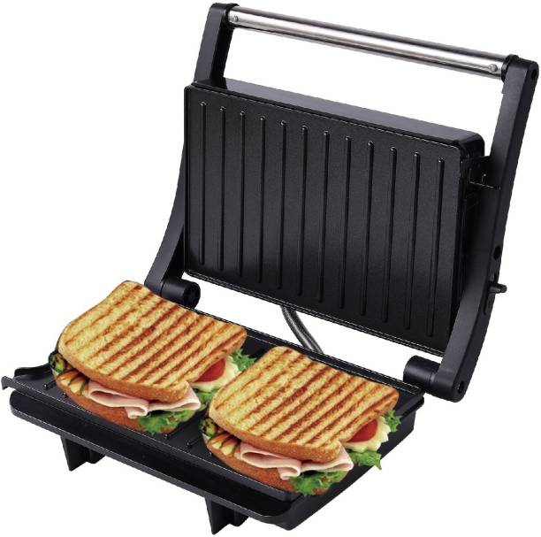 WISTEC 1000 Watt Electric Commercial Panini Griller Wit...