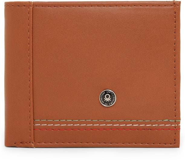 United Colors of Benetton Men Brown Artificial Leather Wallet