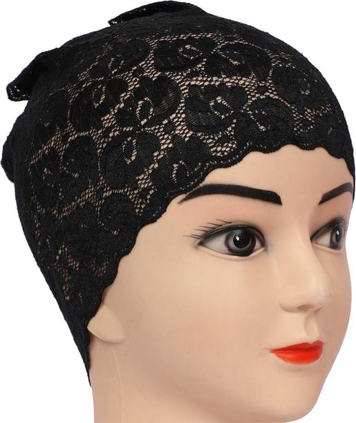 silk hijab caps