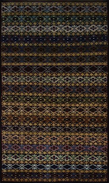 AMMA Black Wool Carpet