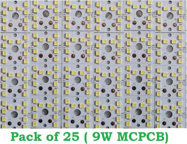 SG Flash (pack of 25) 9w MCPCB Led Raw Material For Led Bulb Light Electronic Components Electronic Hobby Kit