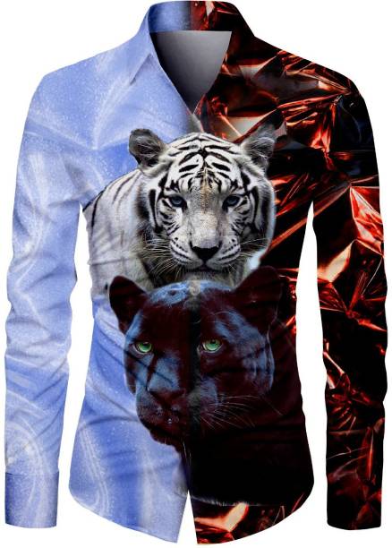 Bhavya Fashion Cotton Polyester Blend Printed Shirt Fabric
