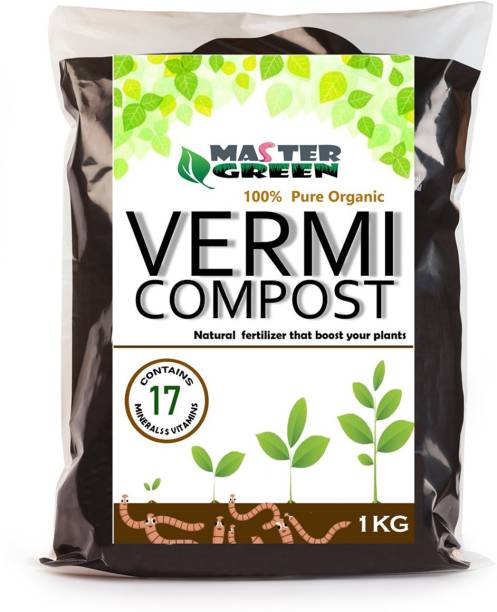 master green PREMIUM VERMICOMPOST 100% PURE ORGANIC WORMCOMPOST FOR PLANTS Manure