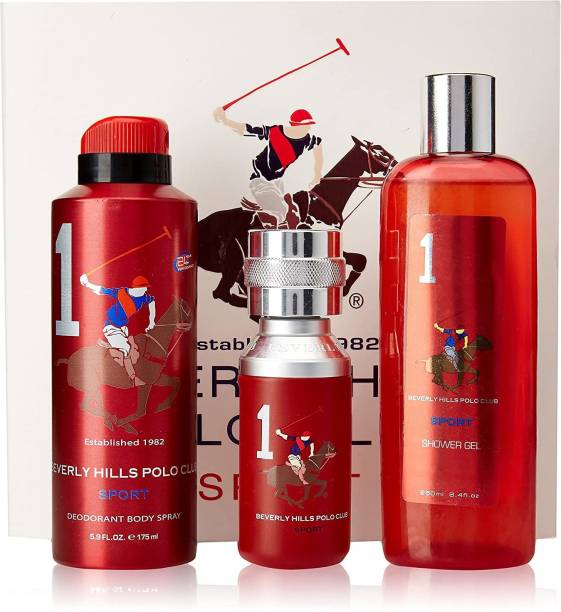 BEVERLY HILLS POLO CLUB 1 Gift Pack Combo Set Perfume B...