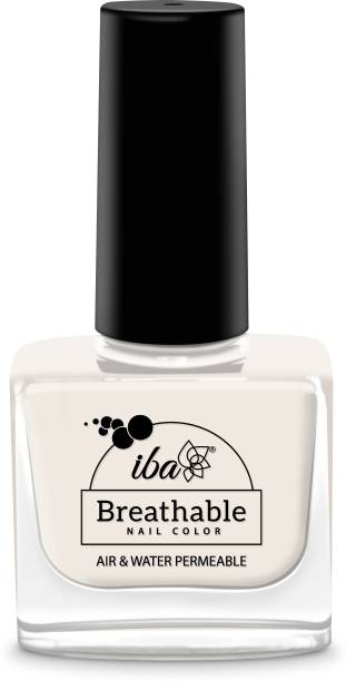 Iba Argan Oil Enriched Breathable Nail Color (B25 Pure White)