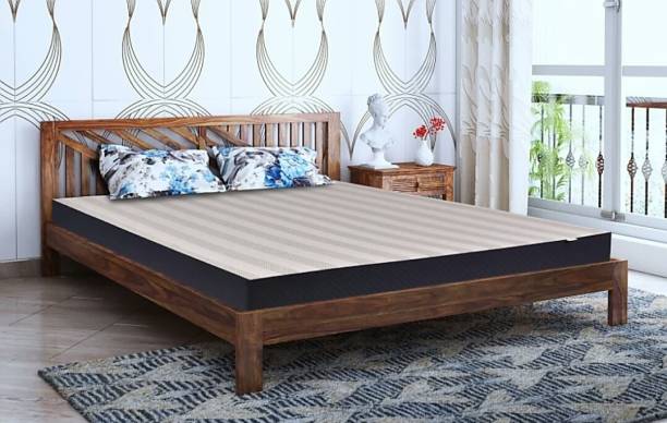 woodendecor Solid Wood Queen Bed