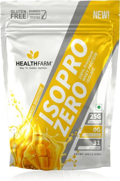 HEALTHFARM Isopro Zero isolate protein,with glutamine and amino acids Whey Protein