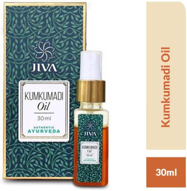 JIVA AYURVEDA Kumkumadi Oil - For Natural Glow - Reduces Scars, Blemishes & Pigmentation - 30 ml - Pack of 1
