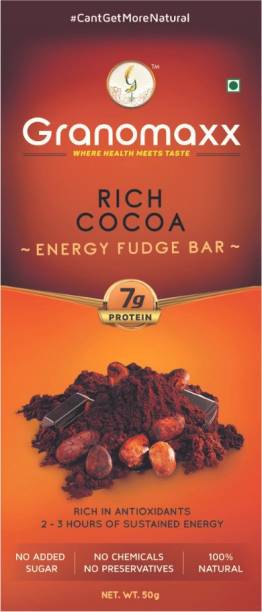 granomaxx Rich Cocoa Energy Fudge Bar Box