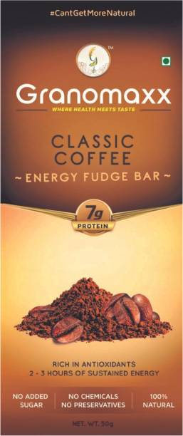 granomaxx Coffee Energy Fudge Bars Box
