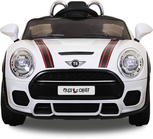 Miss & Chief by Flipkart Cooper 12 V Battery operated rechargeable premium car rideon Car Battery Operated Ride On