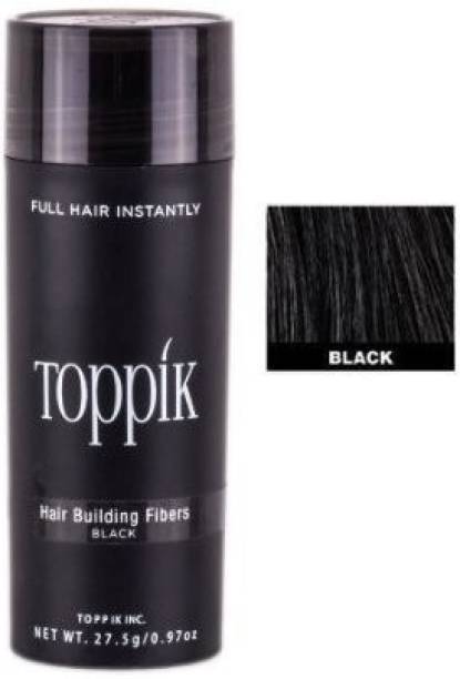 AOQ Toppik Hair Fibers For Volumizers Instant Styling Natural Black Color 1 Unit Hair Fibers For Volumizers Instant Styling Natural Black Color 1 Unit Good Hair Volumizer Fibers
