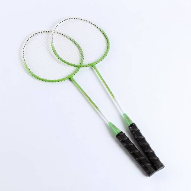 KK Konex BADMINTON RACKETS WITH COVER PACK OF 2 Multicolor Custom Strung Badminton Racquet