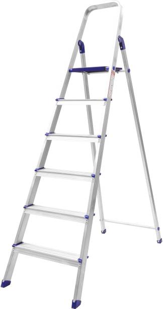 Flipkart SmartBuy 6 Step With Heavy Platform Aluminium Ladder