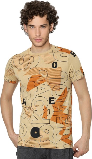 HERREN Hemden & T-Shirts Slim fit Rabatt 57 % Jack & Jones T-Shirt Gelb XL 