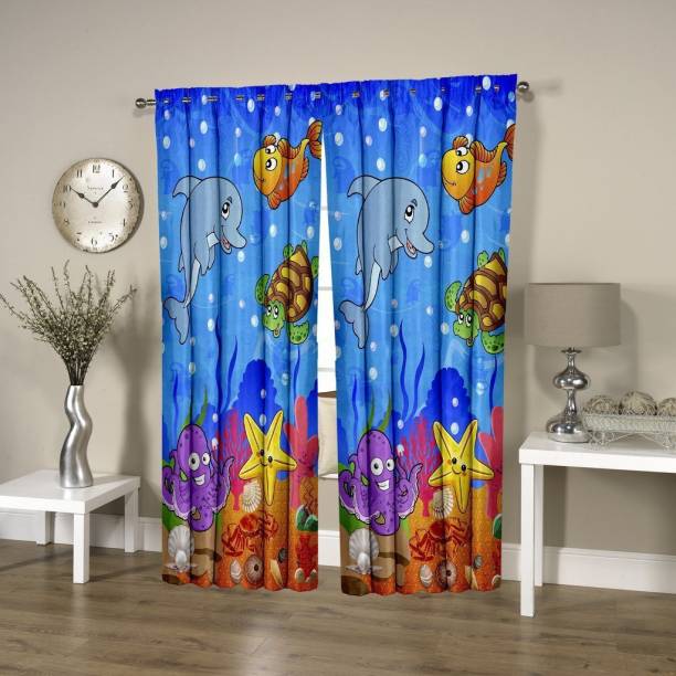 Cartoon Curtains Online At Amazing Prices On Flipkart | Cartoon Owls Flower  Blackout Window Curtain Drapery Panels 130x210 Cm Two Piece 
