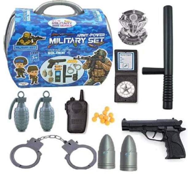 maitra Militiary Suitacse Kit for Kids, Army Power Militiary Set