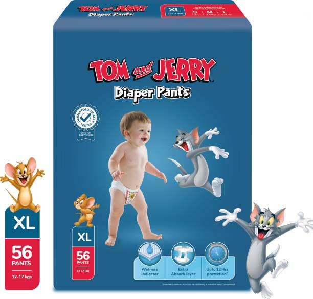 TOM & JERRY Diaper Pants with Wetness Indicator - XL