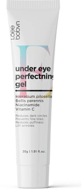 Loee bobvn Under Eye Gel for Removing Dark circles and Wrinkles with Vitamin C, Niacinamide, Hawkweed & Daisy flower all skin types for men & women (30gm)