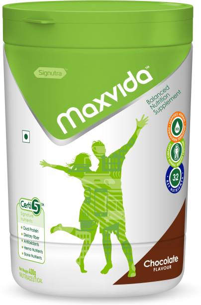 Signutra Maxvida Balanced Nutrition Supplement for Adults - 400g Protein Blends
