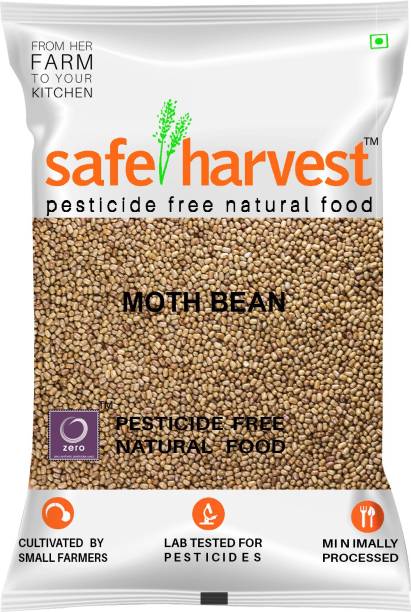 safe harvest Mot Matki (Whole) (Pesticide Free)