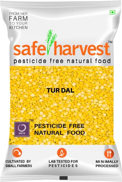 safe harvest Toor/Arhar Dal (Pesticide Free)