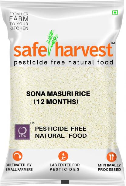 safe harvest Sona Masoori Rice (Raw)