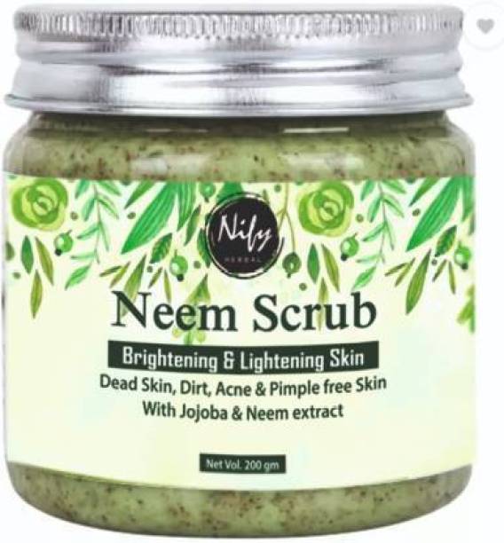 nify herbal neem face scrub with real neem extract Scrub for glow Scrub