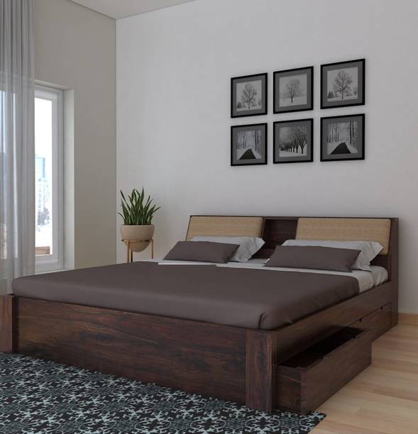 Bed With Drawers At Best S In India Flipkart Com Bed With Drawers, King Single Bed With Side Drawers