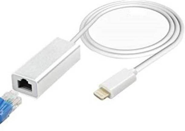 microware Lightning Cable 0.05 m Lighting Ethernet Adap...