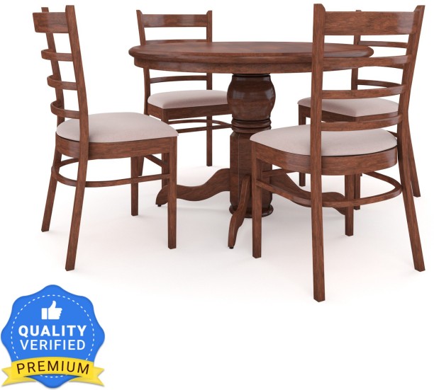 wooden dining table set 4 seater below 10000