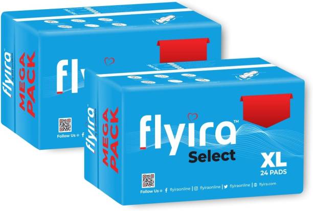 Flyira Select XL | Pack Of 2 | 24 Sanitary Pad