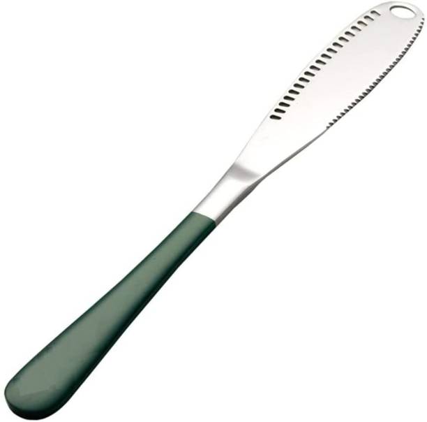 TOMATUS 3 in 1 Stainless Steel Butter Knife for Bread Butter Cheese Jam Slicer Stainless Steel Cheese Knife, Butter Spreader