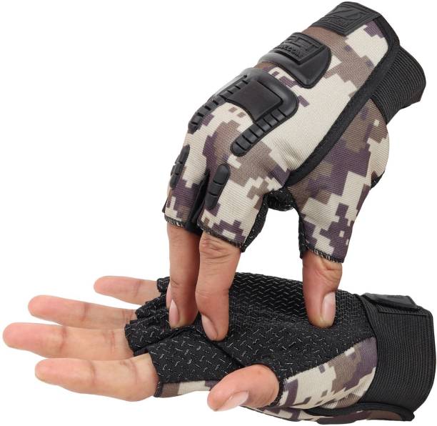 zaysoo Half Finger Army/Military Glove "L" Riding Gloves