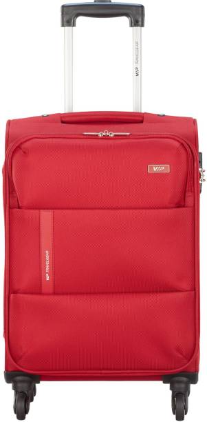 VIP WIDGET STR 4W 58 (E) RED Cabin Suitcase - 22 inch