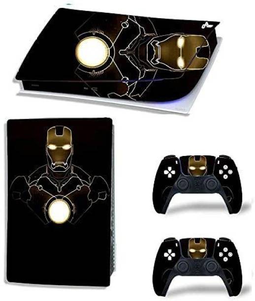 Skinny PS5 Skin Iron-Man for PlayStation 5 Disc Edition...