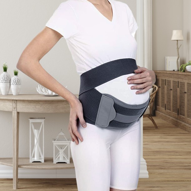 Maternity Belly Band for Pregnancy Support Breathable Pregnancy Back Support Protection Lightweight Abdominal Binder Maternity Belly Belt Band 