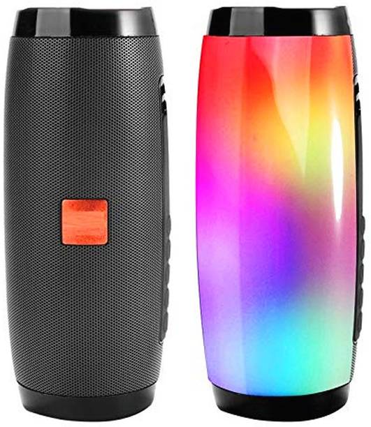 Megaloyalty TG-157 Bluetooth Speaker Portable Wireless Subwoofer Loudspeaker TF Card with Super Bass Splashproof for All Smartphones & Windows Devices (Random Color) 10 W Bluetooth Speaker