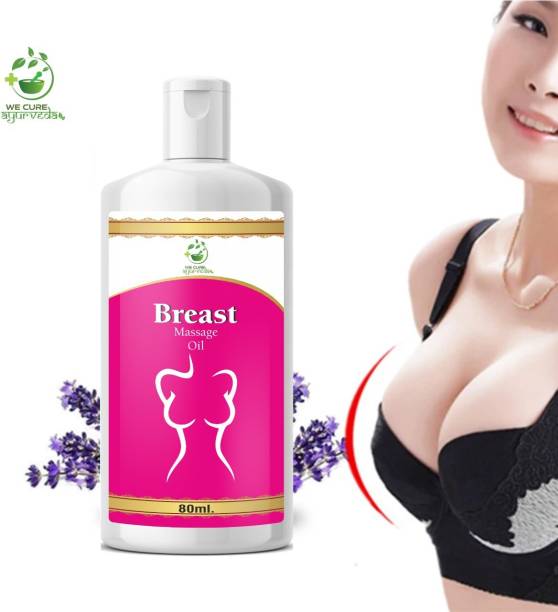 wecureayurveda Breast Massage Oil for B0S0M Massage Oil - Ayurvedic Oil for Girls Women 80 ML