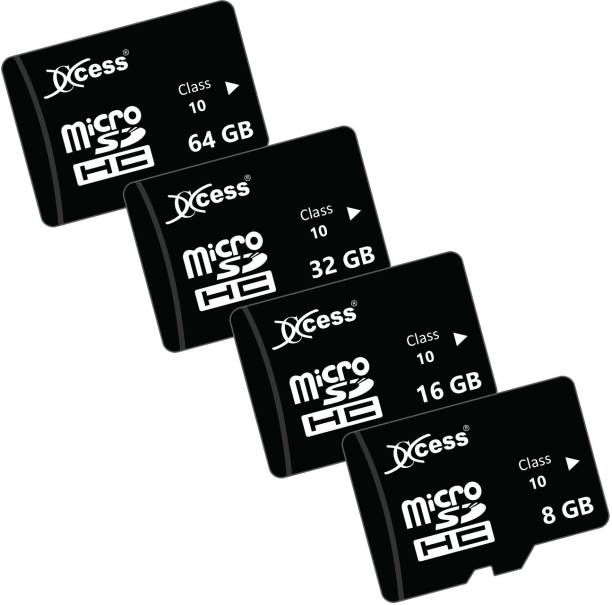 XCCESS MMC Combo 120 GB MicroSDHC Class 10 80 MB/s  Memory Card