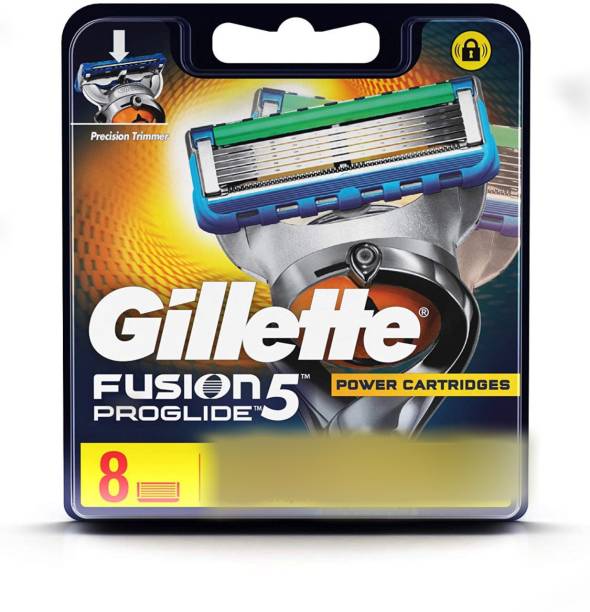 Gillette fusion proglide shaving blades pack of 8