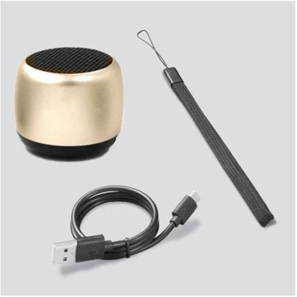 Megaloyalty This super ultra compact & mini size portable speaker is a brand new product which will provide unbelievable loud sound and great bass. Size of just 3 cm, makes it highly portable to carry this wireless speakers in your jacket pocket. The built-in microphone makes it convenient for users to answer calls handsfree. The mini speaker has a button which can also act as a wireless remote for taking selfies while connected through bluetooth. This mini bluetooth speaker is compatible with all smartphones, tablets, personal computers or other devices which has built-in bluetooth. A carrying cord is also included for easy carrying. This product is ideal for home, office, party and travel use. When you will see the product in real, you will come to know that its unbelievably small & even after being that small in size, it produces so loud & clear sound. 2 W Bluetooth Speaker