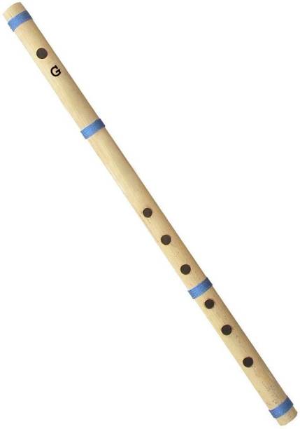 N S Padam Music House G - Bamboo Flute Bansuri Natural Wooden Flute