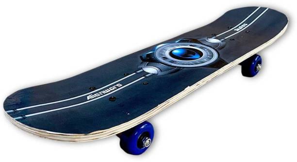 NISWA Alienware wooden designer skateboard for 3 pluse kids 6 inch x 24 inch Skateboard