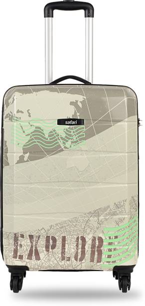 SAFARI EXPLORE 55 4W PRINTED Cabin Suitcase - 22 inch