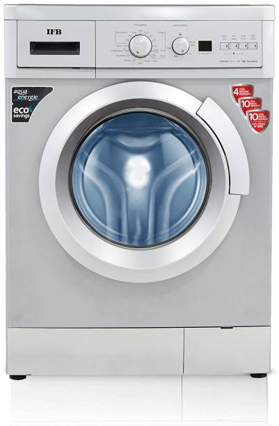 IFB 7 kg 5 Star Aqua Energie,Hard Water Wash Fully Automatic Front Load with In-built Heater Silver
