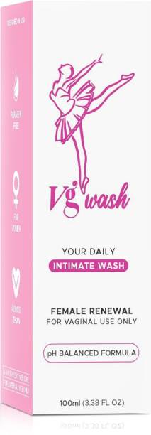 Exposed Vg Wash Intimate Wash for Women | Prevents Dryness, Irritation & Odour | pH Balanced Intimate Hygiene Wash | Paraben-free | For all skin types | 100 ml Intimate Wash