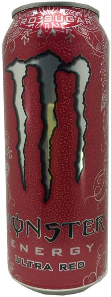 monster energy Ultra Red 500ml each (pack of 6 cans) Ti...