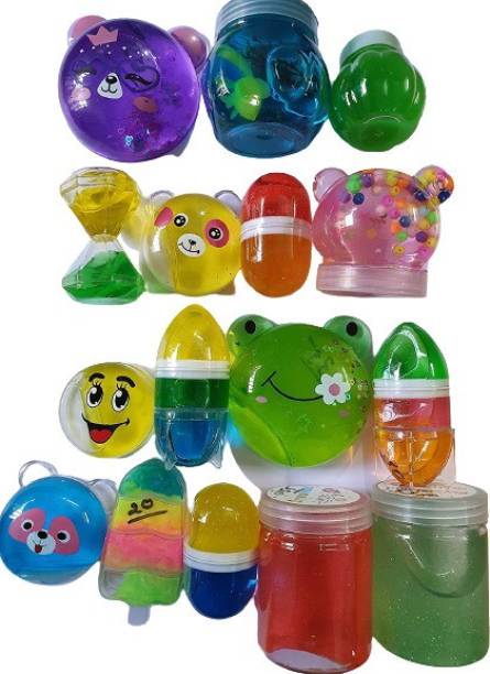 Royals Soft Slime Toy for Kids (Random Design -Pack of 6* Multicolor Putty Toy